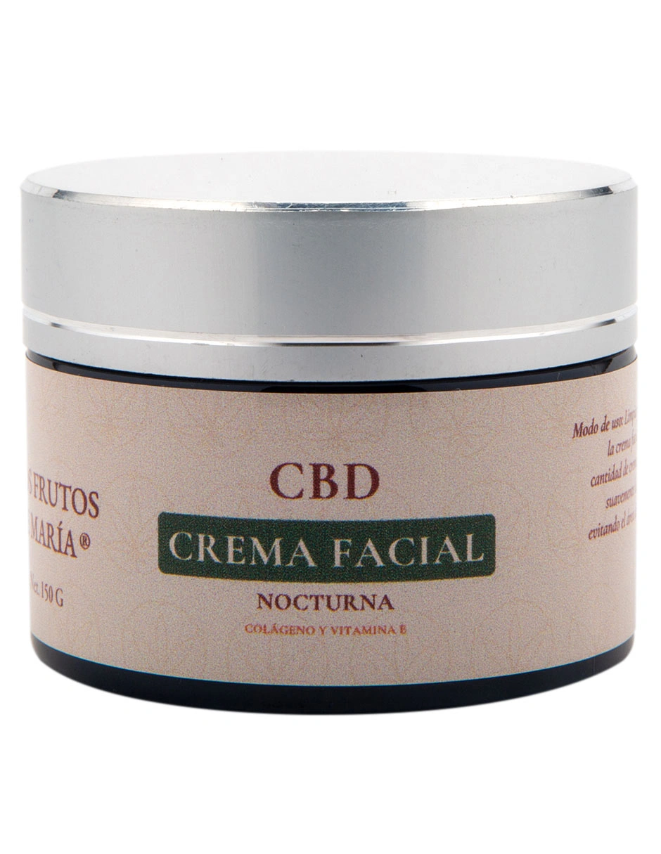 Crema Facial Nocturna LFDM con CBD y Colágeno
